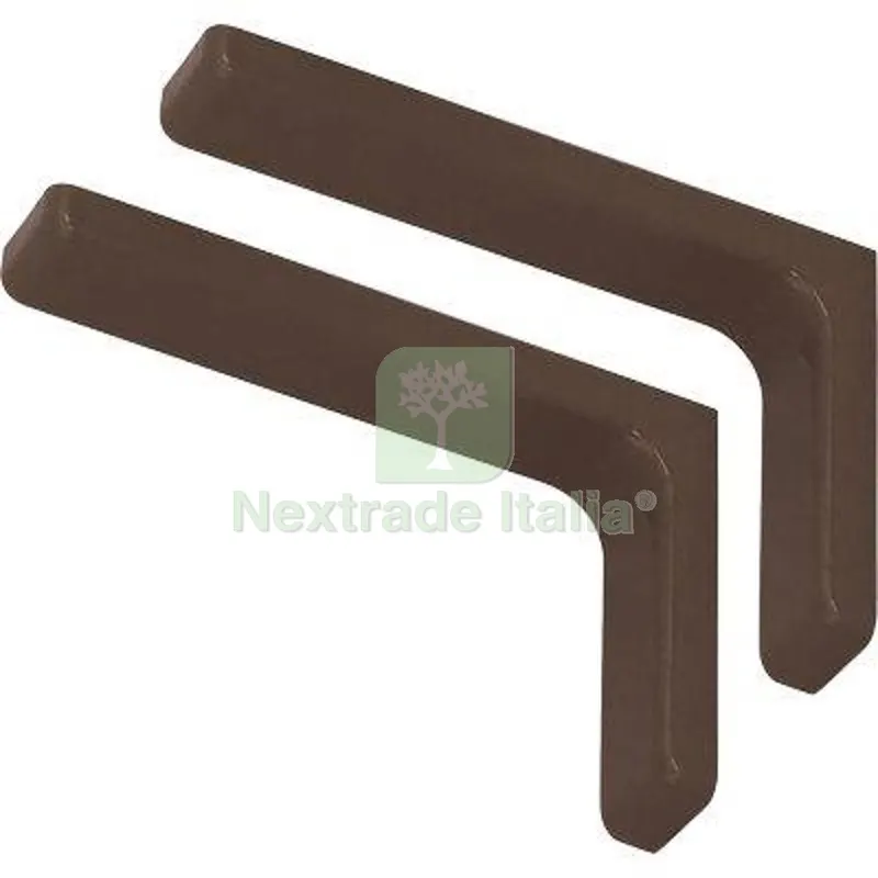 5CF Reggimensola Ricoperta Leonardo Bolis Acciaio/Plastica Nocciola MM 120X80 CF=PZ 2 Colore Nocciola — Ferramenta per legno e mobili — rif. FERX.VIR4350180 5CF Reggimensola Ricoperta Leonardo Bolis Acciaio/Plastica Nocciola MM 120X80 CF=PZ 2 Colore Nocciola — Ferramenta per legno e mobili — rif. FERX.VIR4350180