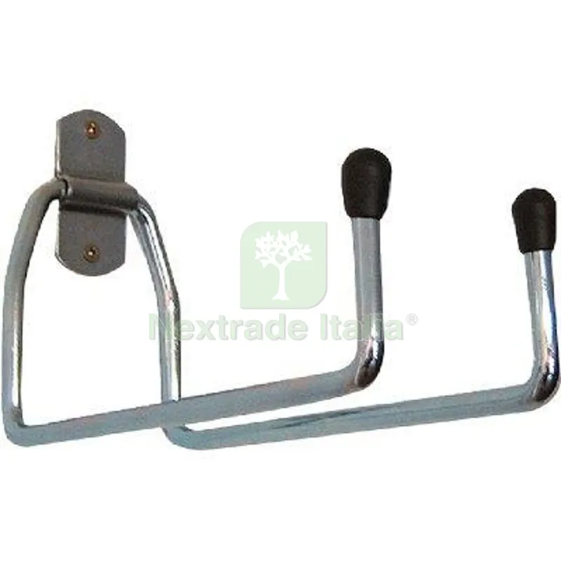 8PZ Supporto a Gancio Doppio 305 Minutex Acciaio Zincato CM 8X5 Ø Mm 8 — Ganci, moschettoni e anelli — rif. FERX.VIR4350366