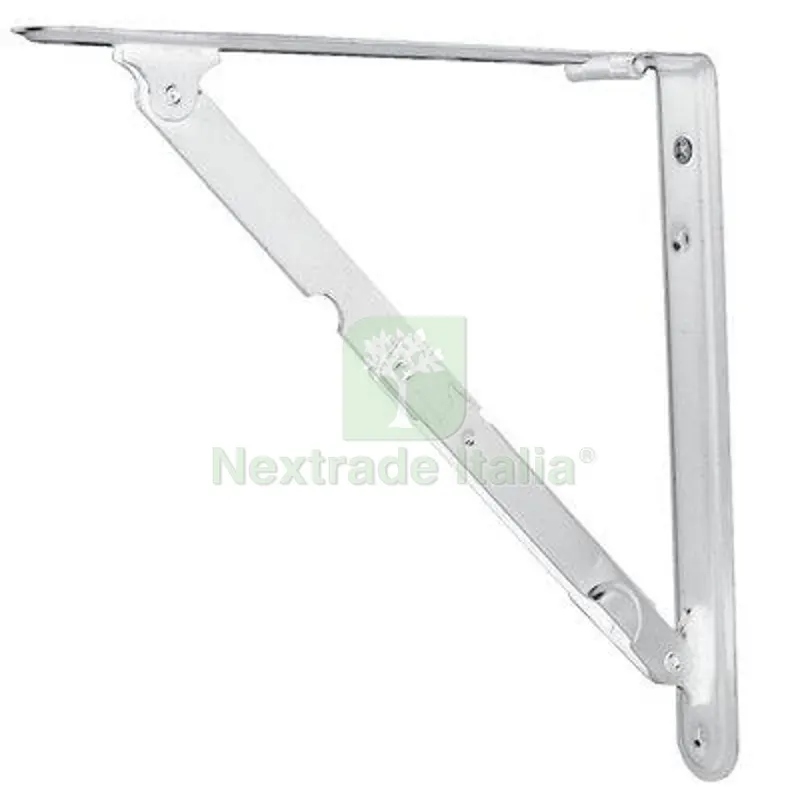 2PZ REGGIMENSOLA PIEGHEVOLE ACCIAIO VERNICIATO BIANCO MM 400X400 Colore Bianco — Ferramenta per legno e mobili — rif. FERX.VIR4350372 2PZ REGGIMENSOLA PIEGHEVOLE ACCIAIO VERNICIATO BIANCO MM 400X400 Colore Bianco — Ferramenta per legno e mobili — rif. FERX.VIR4350372