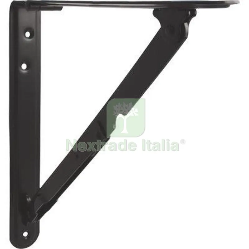 2PZ REGGIMENSOLA PIEGHEVOLE ACCIAIO VERNICIATO NERO MM 300X300 Colore Nero — Ferramenta per legno e mobili — rif. FERX.VIR4350374 2PZ REGGIMENSOLA PIEGHEVOLE ACCIAIO VERNICIATO NERO MM 300X300 Colore Nero — Ferramenta per legno e mobili — rif. FERX.VIR4350374