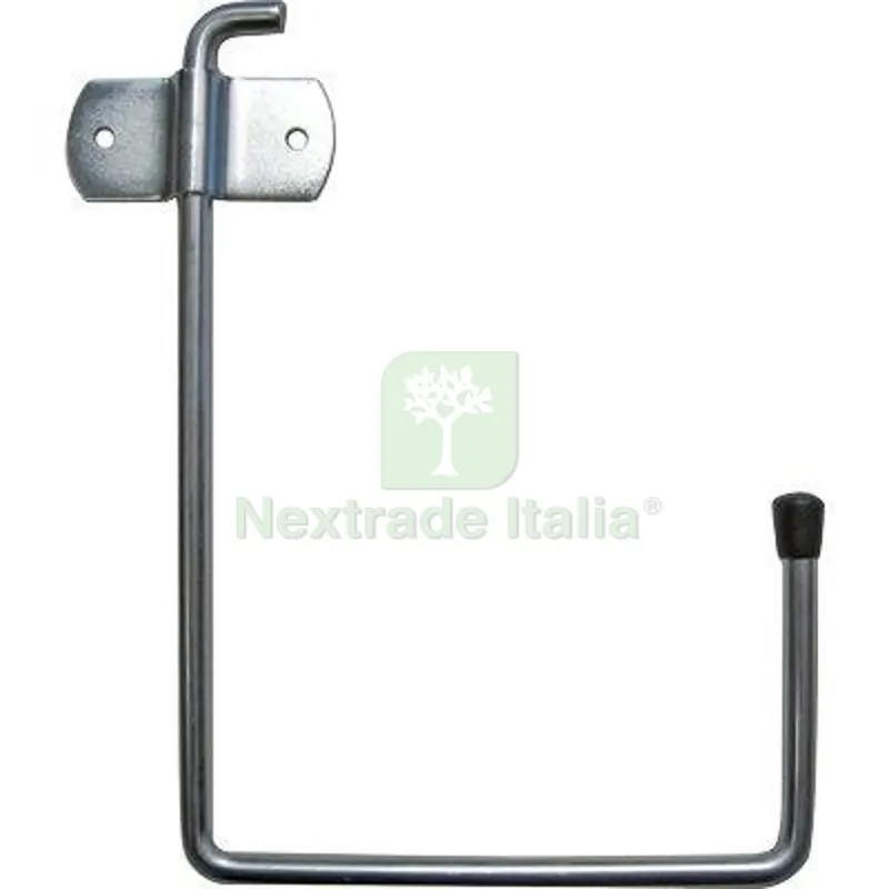 12PZ Supporto a Gancio Singolo 309 Minutex Acciaio Zincato CM 15X21 Ø Mm 9 — Ferramenta porte e finestre — rif. FERX.VIR4350387 12PZ Supporto a Gancio Singolo 309 Minutex Acciaio Zincato CM 15X21 Ø Mm 9 — Ferramenta porte e finestre — rif. FERX.VIR4350387