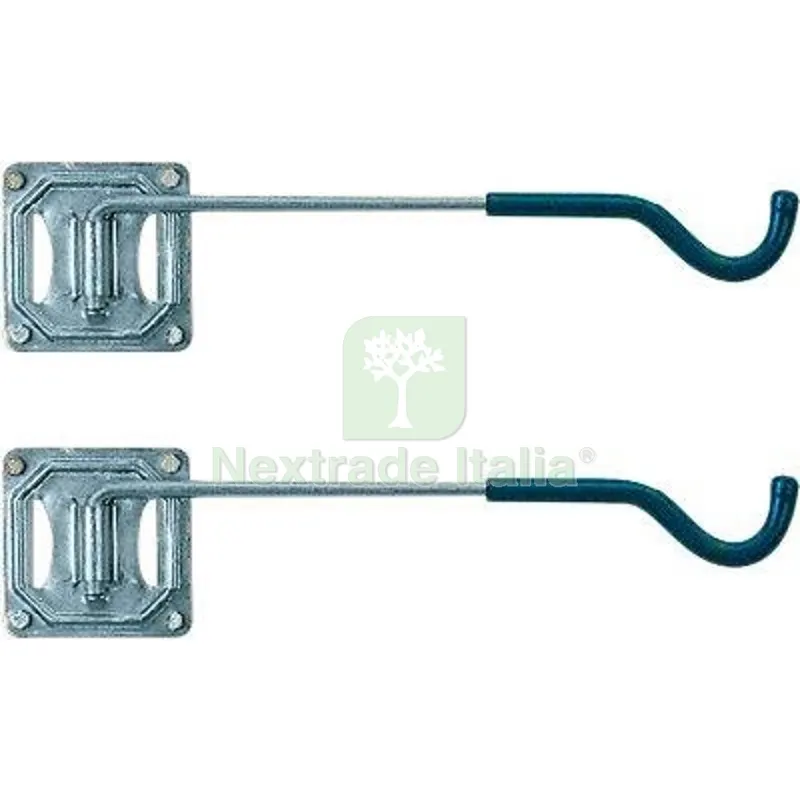 Gancio Porta Bici Lungo 821 Minutex Acciaio Zincato con Guaina CM 37 CF=PZ 2 Ø Mm 9 — Ganci, moschettoni e anelli — rif. FERX.VIR4350394 Gancio Porta Bici Lungo 821 Minutex Acciaio Zincato con Guaina CM 37 CF=PZ 2 Ø Mm 9 — Ganci, moschettoni e anelli — rif. FERX.VIR4350394