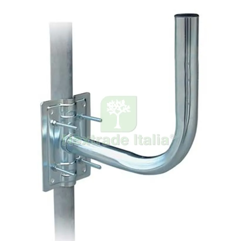 SUPPORTO X ANTENNA A PARABOLA ACCIAIO ZINCATO PIASTRA CM 14X12,5 CM 24X25 CM 25x24 — Elettronica e TV — rif. FERX.VIR4350740