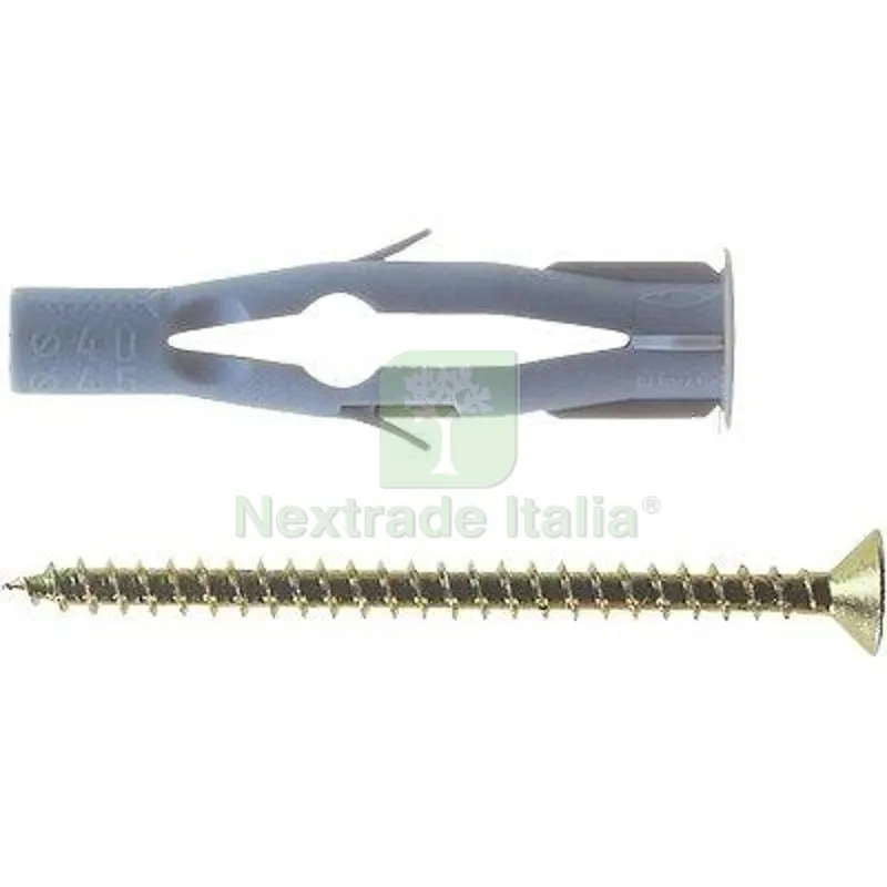 Tassello Nylon FU-V Fischer Vite TSP Cava PZ FU 10X60 V CF=PZ 25 MM 10x60 S MM 20 — Tasselli e ancoraggi — rif. FERX.VIR4351233 Tassello Nylon FU-V Fischer Vite TSP Cava PZ FU 10X60 V CF=PZ 25 MM 10x60 S MM 20 — Tasselli e ancoraggi — rif. FERX.VIR4351233