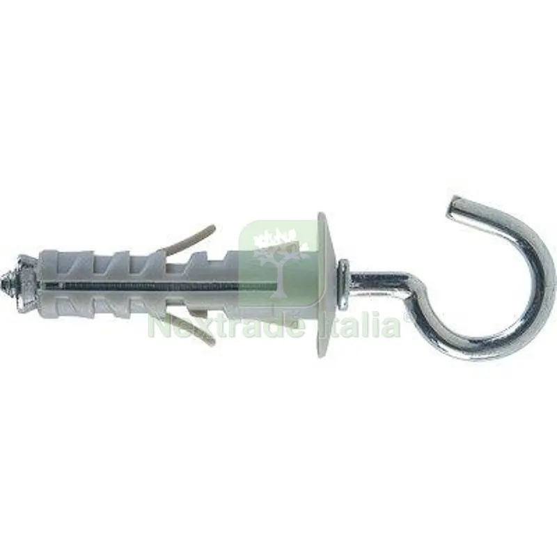 Tassello Nylon SB Occhiolo Aperto Fischer SB 9/1 CF=PZ 100 a MM 8 MM 9x40 Mod 9/1 — Tasselli e ancoraggi — rif. FERX.VIR4352050