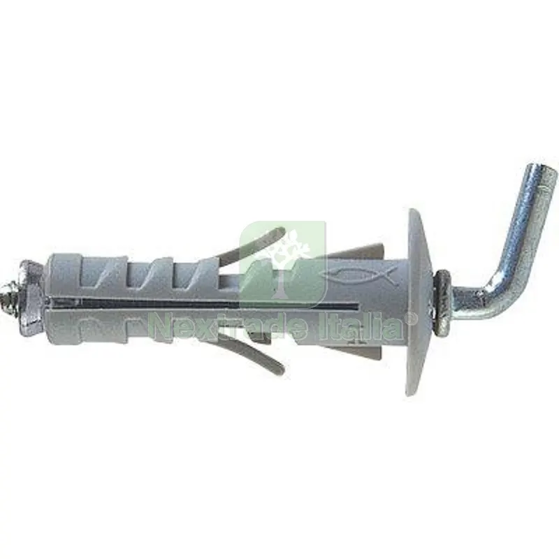 Tassello Nylon SB Gancio Corto Fischer SB 9/8 CF=PZ 100 a MM 10 MM 9x40 Mod 9/8 — Tasselli e ancoraggi — rif. FERX.VIR4352056