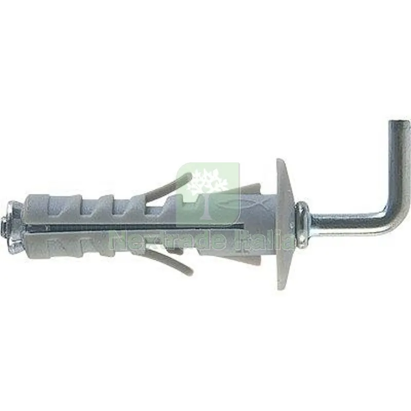 Tassello Nylon SB Gancio Medio Fischer SB 12/2 CF=PZ 100 a MM 16 MM 12x45 Mod 12/2 — Tasselli e ancoraggi — rif. FERX.VIR4352071