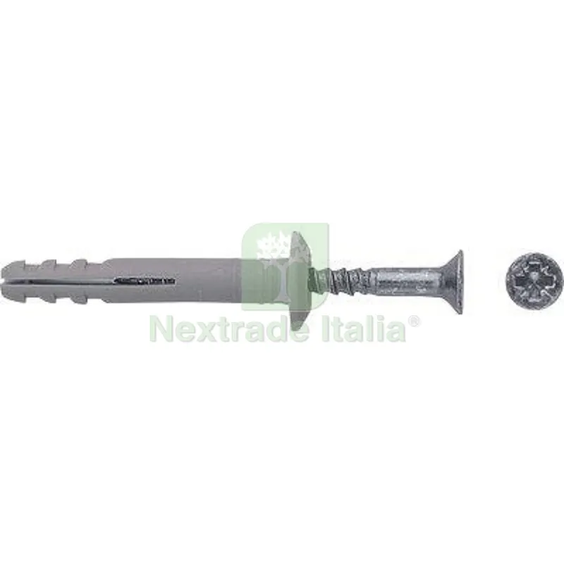 Tassello Nylon Prolungato N-P Fischer Vite a Chiodo N 6X40/7 P CF=PZ 100 MM 6x40 S MM 7,5 — Tasselli e ancoraggi — rif. FERX.VIR4352320 Tassello Nylon Prolungato N-P Fischer Vite a Chiodo N 6X40/7 P CF=PZ 100 MM 6x40 S MM 7,5 — Tasselli e ancoraggi — rif. FERX.VIR4352320