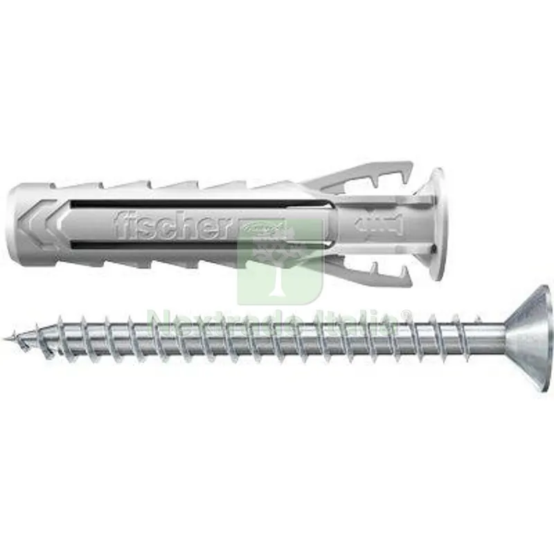 Tassello Nylon SX Plus S Fischer Vite TSP Cava PZ SX 5X25 S CF=PZ 100 MM 5x25 — Tasselli e ancoraggi — rif. FERX.VIR4352905