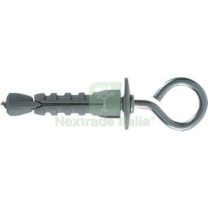 Tassello Nylon SBN Occhiolo Chiuso Fischer SBN 9/3 CF=PZ 100 MM 9X43 Mod 9/3 — Tasselli e ancoraggi — rif. FERX.VIR4353063 Tassello Nylon SBN Occhiolo Chiuso Fischer SBN 9/3 CF=PZ 100 MM 9X43 Mod 9/3 — Tasselli e ancoraggi — rif. FERX.VIR4353063