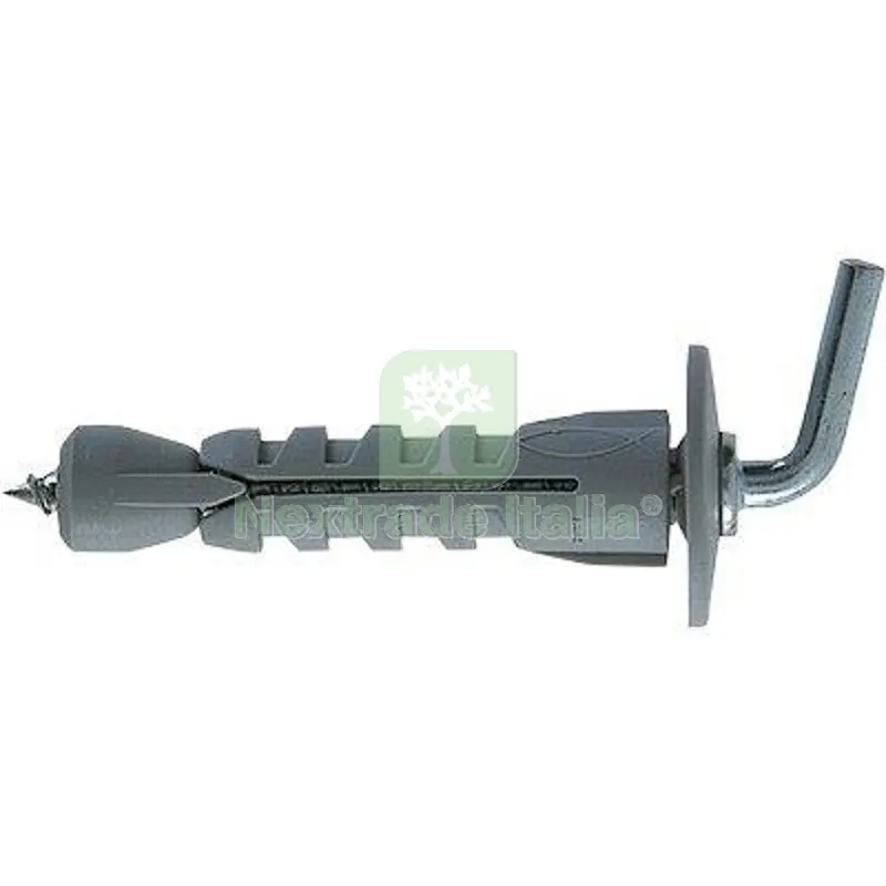 Tassello Nylon SBN Gancio Corto Fischer SBN 9/8 CF=PZ 200 a MM 12 MM 9X43 Mod 9/8 — Tasselli e ancoraggi — rif. FERX.VIR4353068 Tassello Nylon SBN Gancio Corto Fischer SBN 9/8 CF=PZ 200 a MM 12 MM 9X43 Mod 9/8 — Tasselli e ancoraggi — rif. FERX.VIR4353068