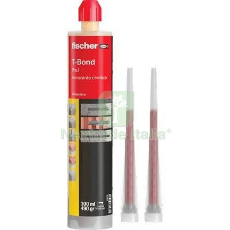 ANCORANTE CHIMICO T-BOND PLUS OPEN FISCHER POLIESTERE ML 300 — Tasselli e ancoraggi — rif. FERX.VIR4356025