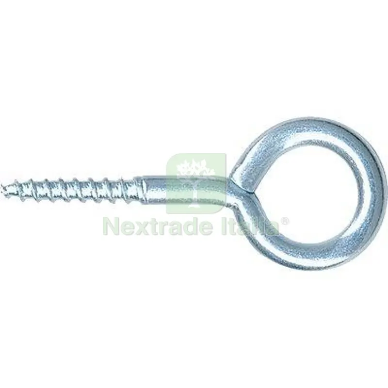OCCHIOLO A VITE ZINCATO PUCCIONI MOD 16X30 MM 4X12X2,25 CF=PZ 200 — Minuteria metallica — rif. FERX.VIR4359058