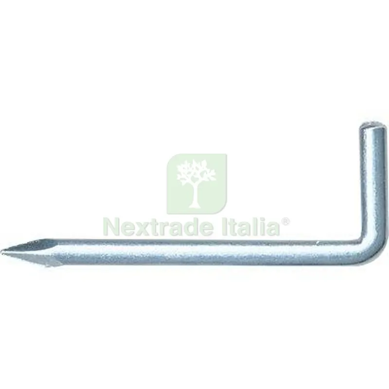 RAMPINO A PUNTA ZINCATO PUCCIONI MOD 20X100 MM 80X21X4,0 CF=PZ 200 — Punte, frese e dischi — rif. FERX.VIR4359448