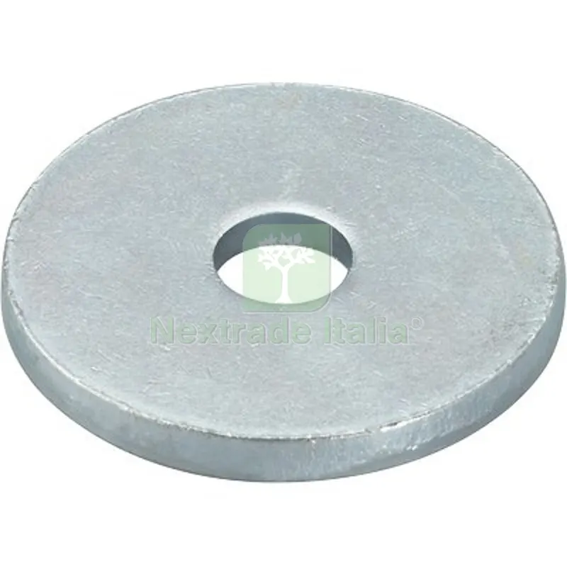 RONDELLA PIANA GREMBIALINA 4D ZINCATA MXMM 14X56 S.MM 3,0 PZ/KG 19 CF=KG 5 MM 15x56 PZXKG 19 — Bulloni, dadi e rondelle — rif. FERX.VIR4360386 RONDELLA PIANA GREMBIALINA 4D ZINCATA MXMM 14X56 S.MM 3,0 PZ/KG 19 CF=KG 5 MM 15x56 PZXKG 19 — Bulloni, dadi e rondelle — rif. FERX.VIR4360386
