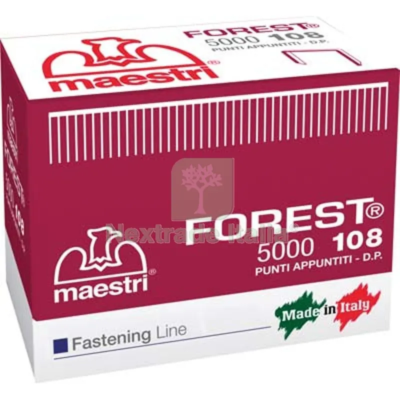 2CF Punto Forest 108 x Fissatrice RO-MA Zincato CF=PZ 5000 MM 10,05X8 — Trapani e avvitatori — rif. FERX.VIR4372414 2CF Punto Forest 108 x Fissatrice RO-MA Zincato CF=PZ 5000 MM 10,05X8 — Trapani e avvitatori — rif. FERX.VIR4372414