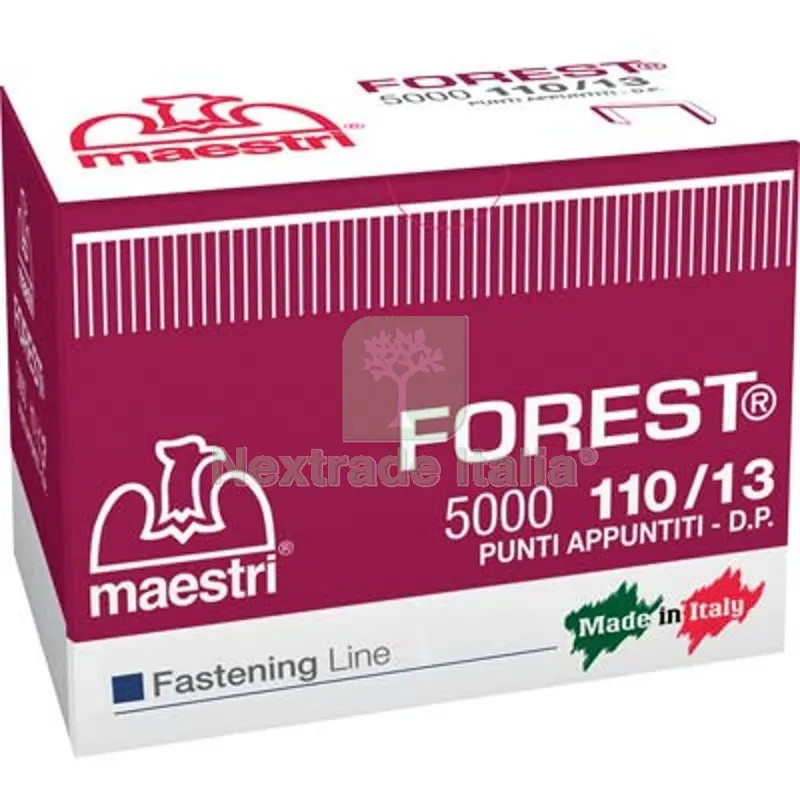 Punto Forest 110/13 x Fissatrice RO-MA Zincato CF=PZ 5000 MM 10,05X10 — Trapani e avvitatori — rif. FERX.VIR4372446 Punto Forest 110/13 x Fissatrice RO-MA Zincato CF=PZ 5000 MM 10,05X10 — Trapani e avvitatori — rif. FERX.VIR4372446