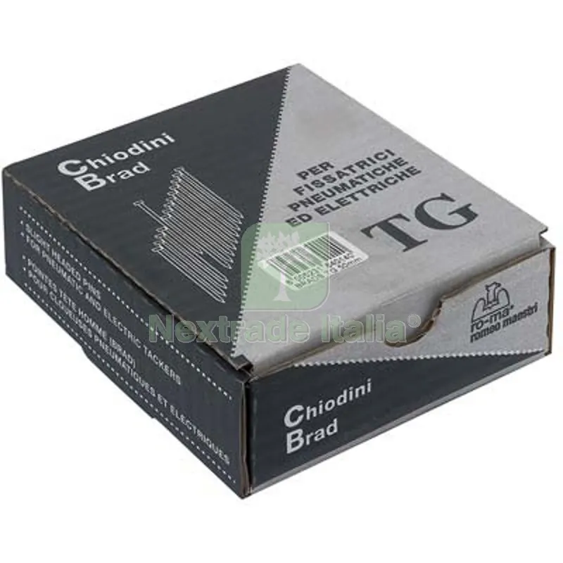 Chiodo AX-TG x Fissatrice RO-MA AX-TG 15 Zincato CF=PZ 5000 MM 2X15 H MM 15 Mod TG15 — Trapani e avvitatori — rif. FERX.VIR4372493 Chiodo AX-TG x Fissatrice RO-MA AX-TG 15 Zincato CF=PZ 5000 MM 2X15 H MM 15 Mod TG15 — Trapani e avvitatori — rif. FERX.VIR4372493