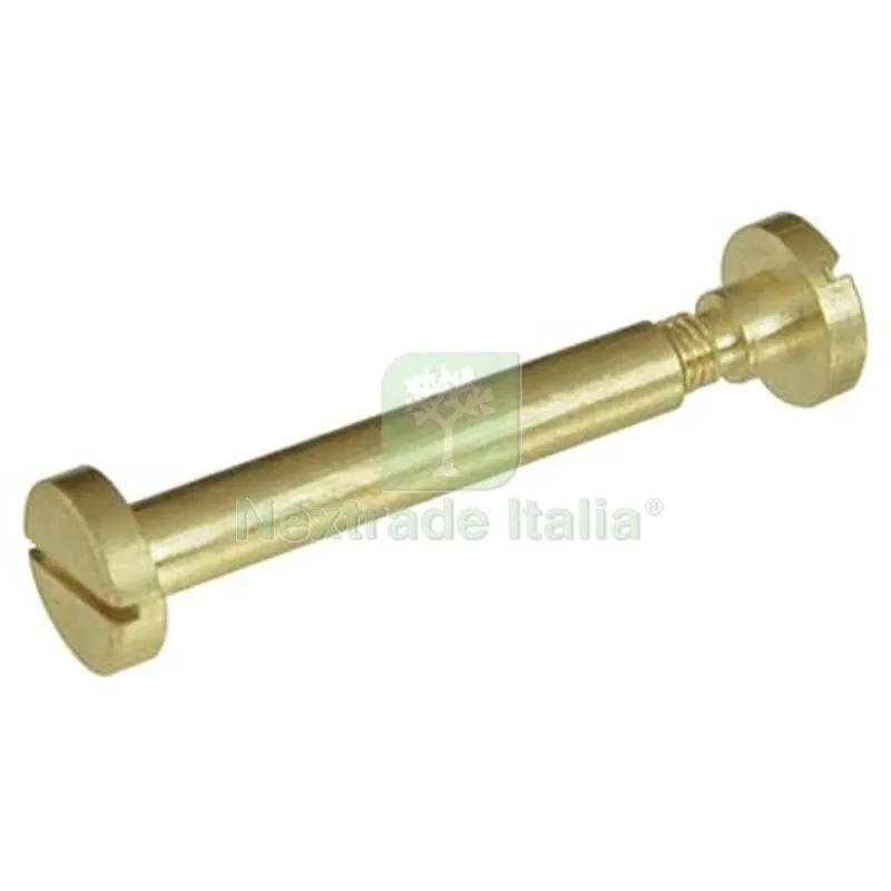 50PZ Vite Giunzione Mobili Cannocchiale Ottone Oro Lucido MM 6 Vite M 5 MM 40 — Viti — rif. FERX.VIR4379012