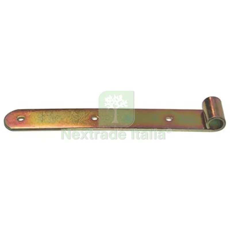 6PZ Bandella Persiana Dritta Tropicalizzata Occhio Decentrato MM 35 MM 250 per Perno MM 12 — Cerniere e cardini — rif. FERX.VIR4381025 6PZ Bandella Persiana Dritta Tropicalizzata Occhio Decentrato MM 35 MM 250 per Perno MM 12 — Cerniere e cardini — rif. FERX.VIR4381025
