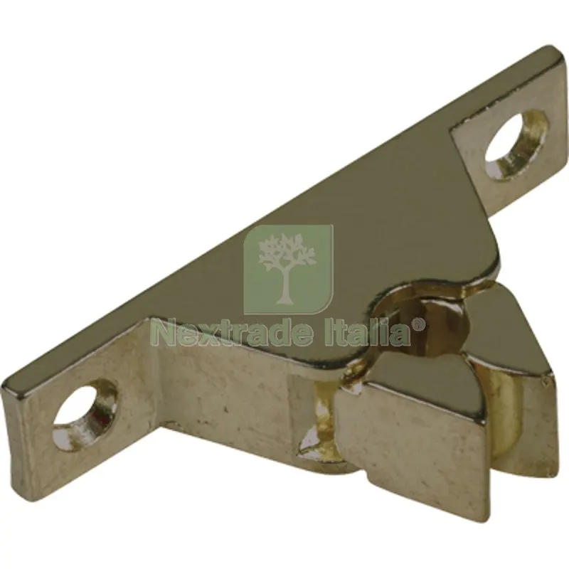 10PZ Fermaporta a Pinza Ottone Bronzato MM 60X14 H.MM 30 Fin Bronzata MM 60x14x30 — Ferramenta porte e finestre — rif. FERX.VIR4381606