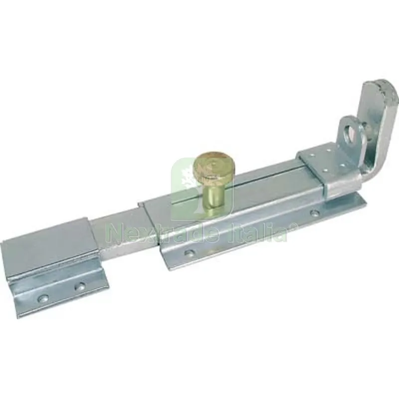 Catenaccio Portalucchetto Piatto Pesante 38 Ibfm Zincato Piastra Larga MM 57 MM 10X25 CM 30 — Lucchetti e catene — rif. FERX.VIR4383163