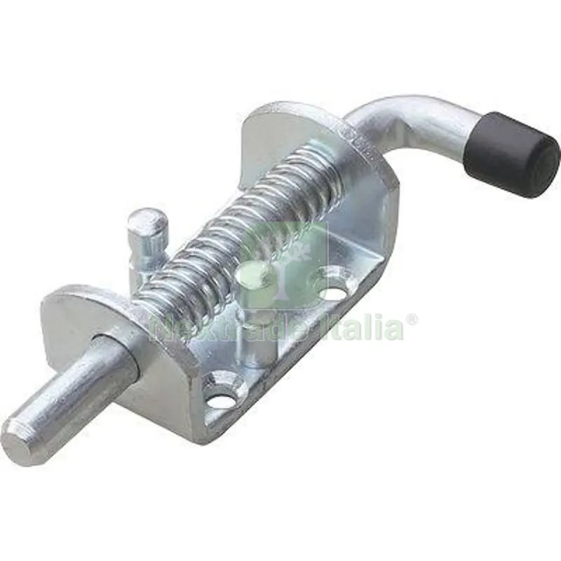 8PZ Catenaccio + Molla Tondo 057 Ibfm Zincato Piastra MM 40 CM 7,5/13,5 CM 13,5 — Lucchetti e catene — rif. FERX.VIR4383180 8PZ Catenaccio + Molla Tondo 057 Ibfm Zincato Piastra MM 40 CM 7,5/13,5 CM 13,5 — Lucchetti e catene — rif. FERX.VIR4383180