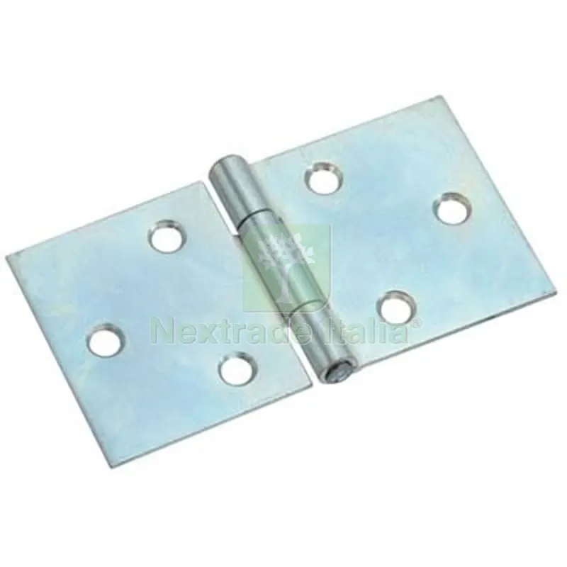 24PZ Cerniera Rettangolare Pesante 816 Valtoce Acciaio Zincato Perno Fisso MM 38X70X1,5 S MM 1,3 — Cerniere e cardini — rif. FERX.VIR4383456