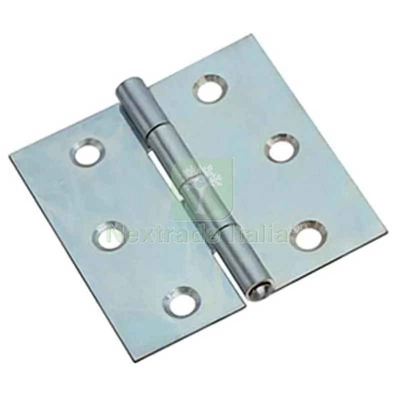 24PZ CERNIERA QUADRA 317 VALTOCE ACCIAIO ZINCATO PERNO FISSO MM 30X30X0,9 S MM 0,9 — Cerniere e cardini — rif. FERX.VIR4383472