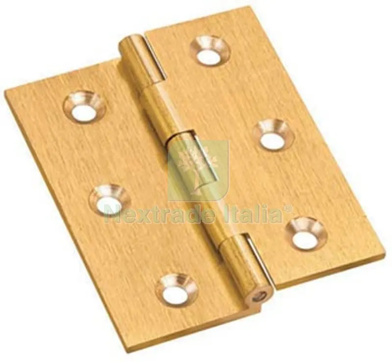 24PZ CERNIERA MEZZO COLLO 4102 VALTOCE OTTONE FRESATO SATINATO PERNO FISSO MM 60X50X2,0 S MM 2 — Cerniere e cardini — rif. FERX.VIR4383532 24PZ CERNIERA MEZZO COLLO 4102 VALTOCE OTTONE FRESATO SATINATO PERNO FISSO MM 60X50X2,0 S MM 2 — Cerniere e cardini — rif. FERX.VIR4383532