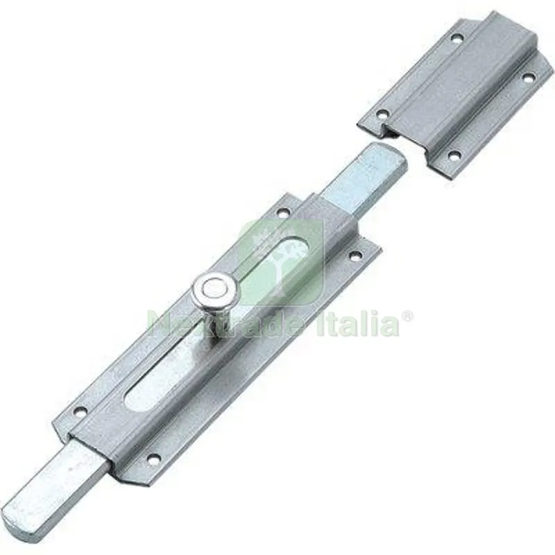 12PZ Catenaccio Traverso Medio 290 Combi Zincato Piastra Larga MM 39 MM 6X16 CM 12 — Lucchetti e catene — rif. FERX.VIR4383645 12PZ Catenaccio Traverso Medio 290 Combi Zincato Piastra Larga MM 39 MM 6X16 CM 12 — Lucchetti e catene — rif. FERX.VIR4383645