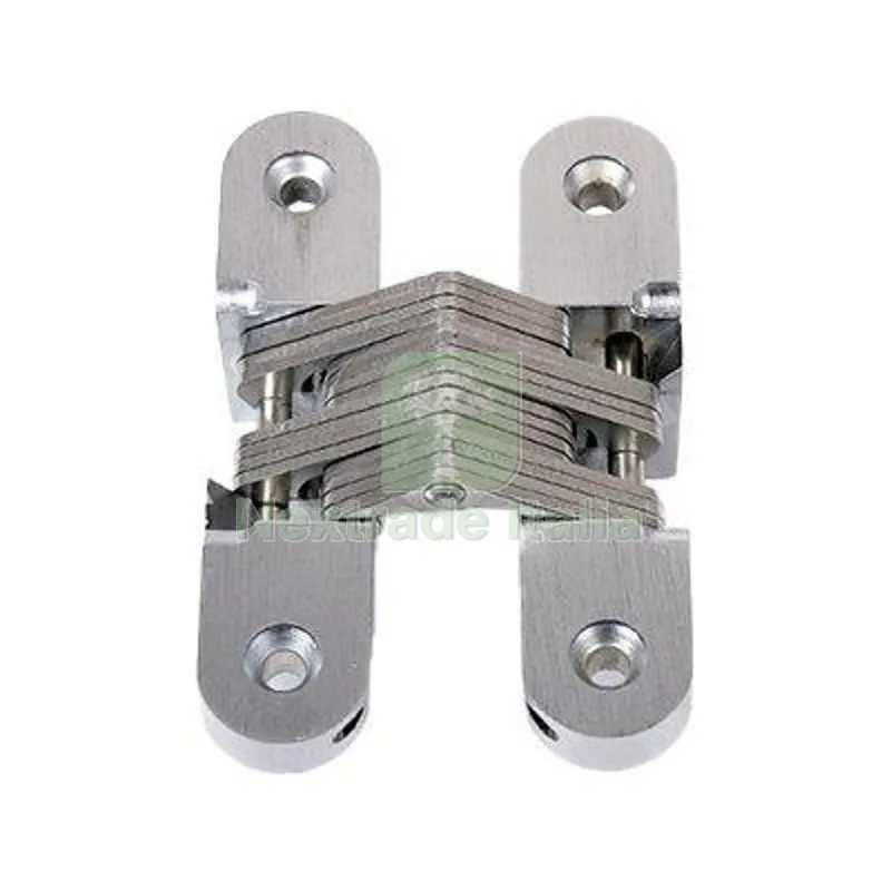Cerniere Ovali Invisibili a Lamelle Acciaio Nichelato MM 95,3X19 CF=PZ 2 — Cerniere e cardini — rif. FERX.VIR4383776 Cerniere Ovali Invisibili a Lamelle Acciaio Nichelato MM 95,3X19 CF=PZ 2 — Cerniere e cardini — rif. FERX.VIR4383776