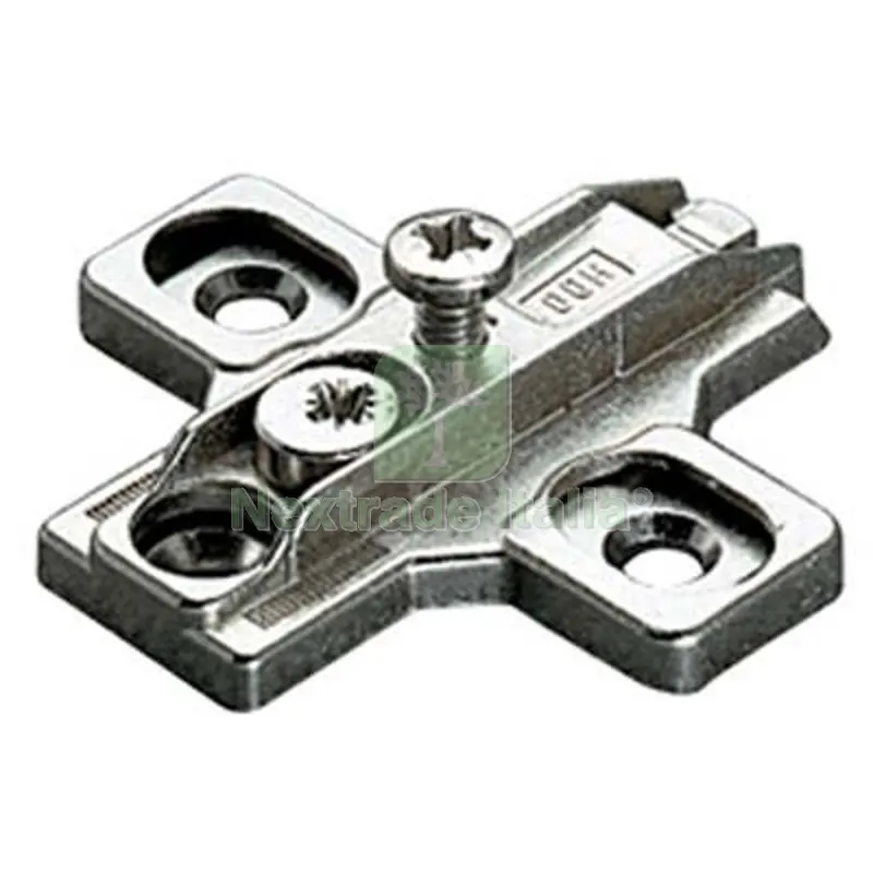 10PZ Basetta Cerniera Incasso B2R3E Salice Zama Nich Registrabile H.MM 3 MM 37X32 — Cerniere e cardini — rif. FERX.VIR4384035 10PZ Basetta Cerniera Incasso B2R3E Salice Zama Nich Registrabile H.MM 3 MM 37X32 — Cerniere e cardini — rif. FERX.VIR4384035