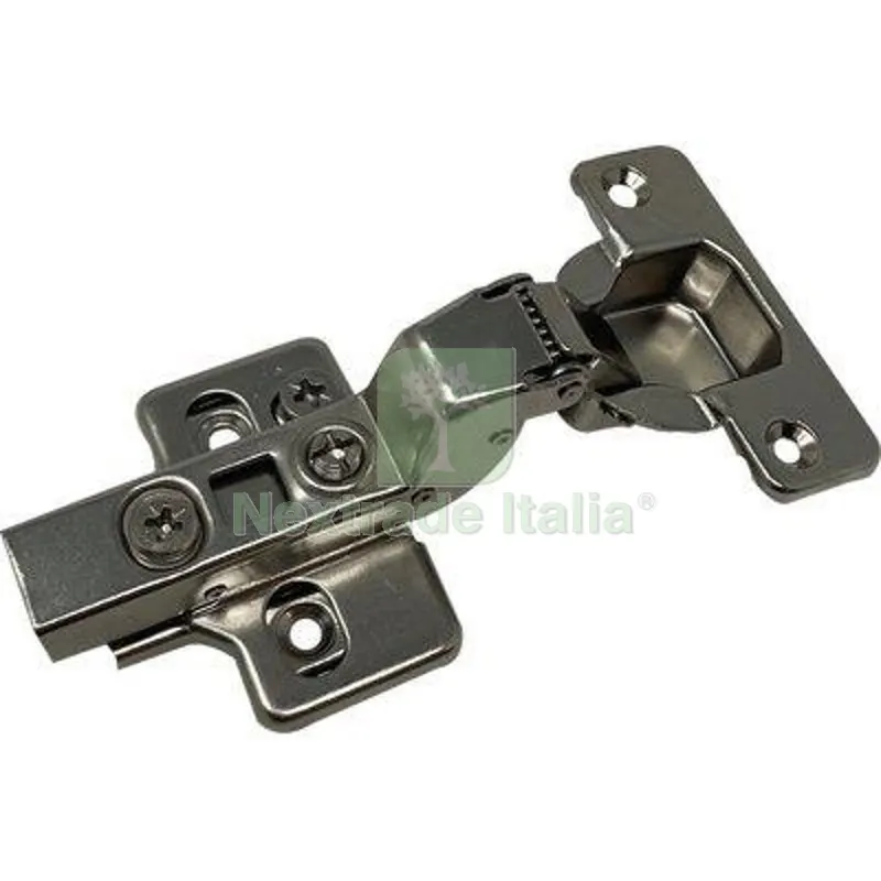 10PZ Cerniera Incasso 94° Rallentata + Basetta Collo 17 ACC Nich F.MM 35X11 Registrabile — Cerniere e cardini — rif. FERX.VIR4384052