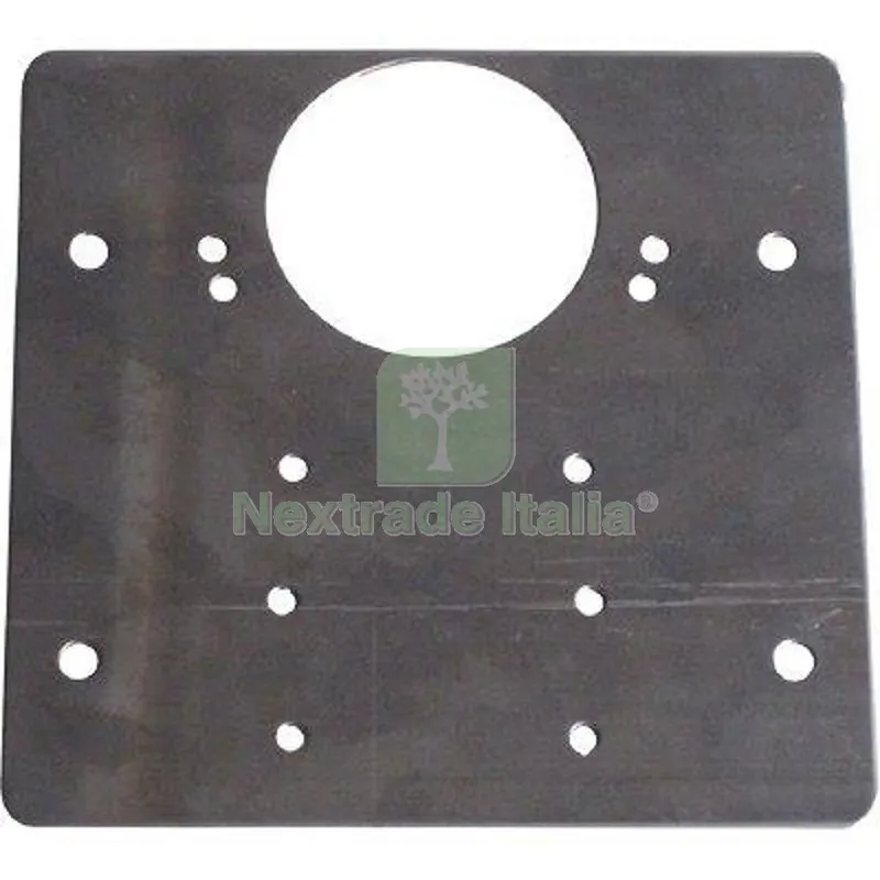 12PZ Piastra Riparazione x Cerniere Incasso 645 Minutex Acciaio Zincato MM 90X90 SP. MM 1+FORO DIAM.MM 35 — Cerniere e cardini — rif. FERX.VIR4384099