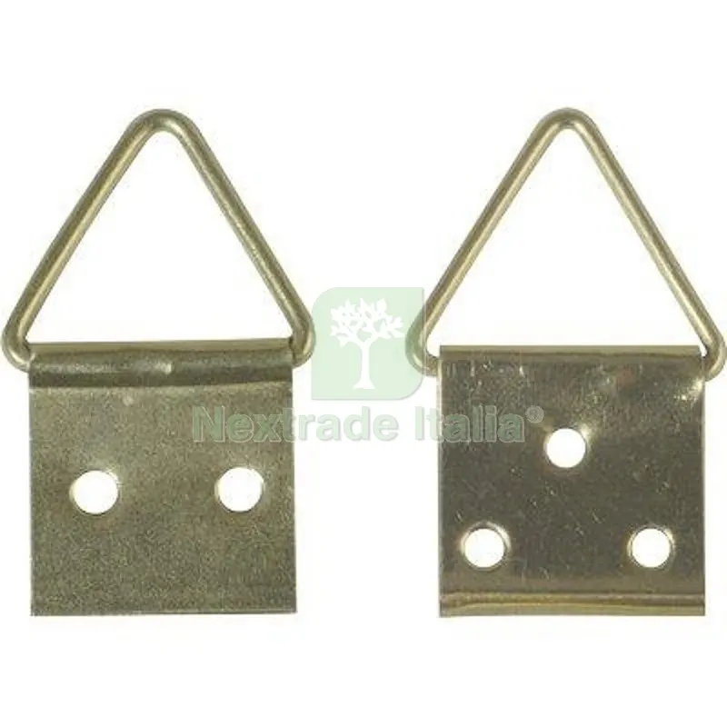 ATTACCAGLIA SNODATA FERRO OTTONATO N°3 CF=PZ 500 N° 3 — Ferramenta porte e finestre — rif. FERX.VIR4384192
