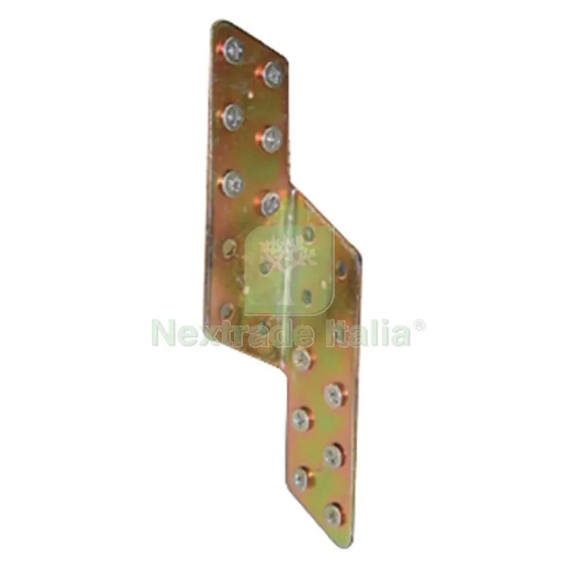 12PZ Angolare Gazebo Rinforzo 90° Sfalsato 853 Zincato Giallo S.MM 2,0 MM 30X170 DX MN DX — Gazebo e strutture giardino — rif. FERX.VIR4384565 12PZ Angolare Gazebo Rinforzo 90° Sfalsato 853 Zincato Giallo S.MM 2,0 MM 30X170 DX MN DX — Gazebo e strutture giardino — rif. FERX.VIR4384565
