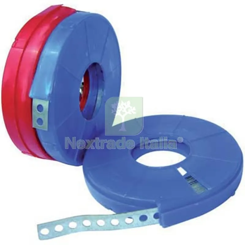 BANDA LAMIERA ZINCATA WORKIT H.MM 17 S.MM 0,8 F.MM 7 CF=MT 10 — Lamiere, lastre e piastre — rif. FERX.VIR4384596