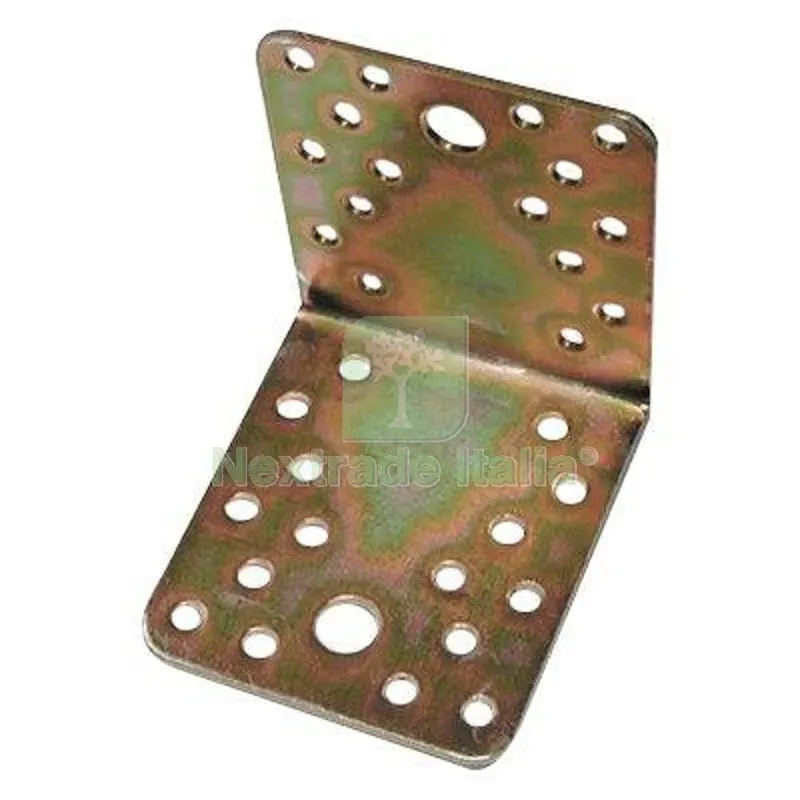 20PZ GIUNZIONE GAZEBO PESANTE ANGOLARE 848 ZINCATA GIALLA S.MM 3,0 MM 100X100X90 — Gazebo e strutture giardino — rif. FERX.VIR4384758