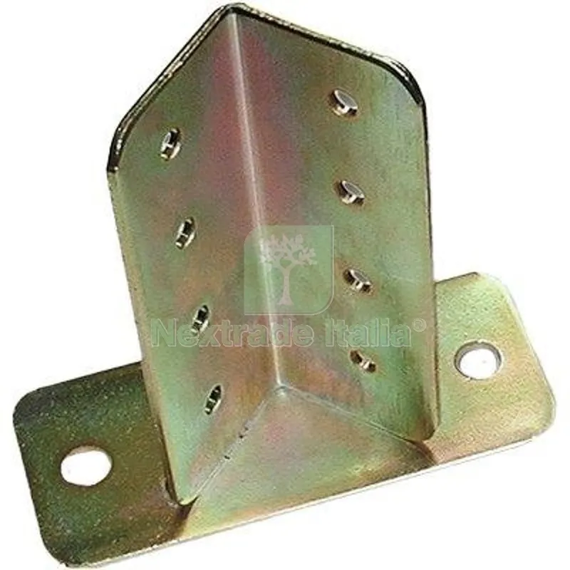 2PZ SUPPORTO GAZEBO QUADRO REGISTRABILE 950 ZINCATO GIALLO S.MM 3,0 MM 90X90X180 — Gazebo e strutture giardino — rif. FERX.VIR4384870