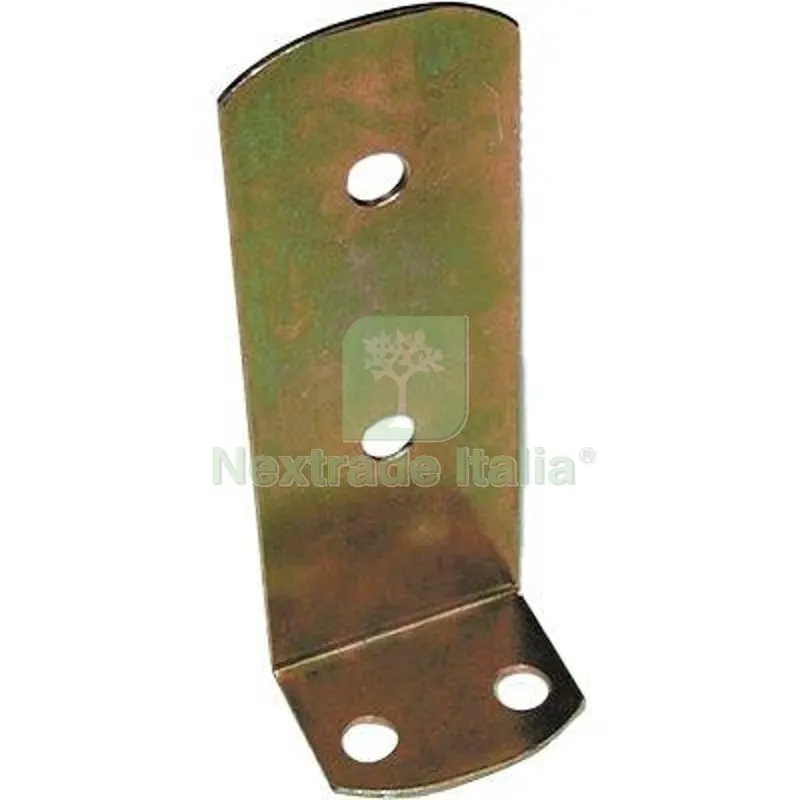 2PZ SUPPORTO GAZEBO ANGOLARE 856 ZINCATO GIALLO S.MM 4,0 MM 80X50X180 — Gazebo e strutture giardino — rif. FERX.VIR4384911