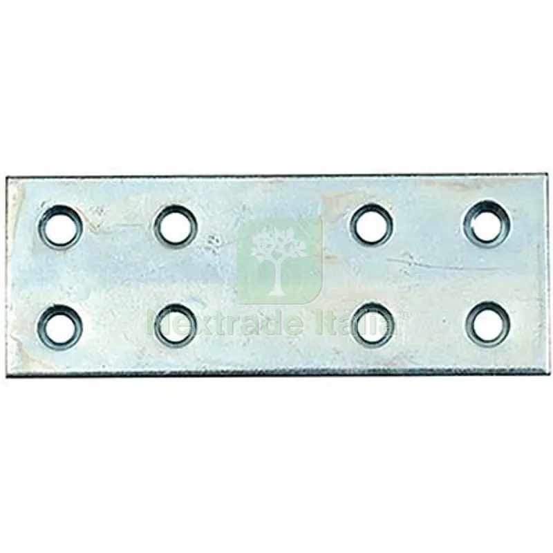 GIUNZIONE 8 FORI DRITTA ZINCATA S.MM 2,0 CF=PZ 50 CM 10X3 MM 10x30 — Chiodi e graffe — rif. FERX.VIR4385355
