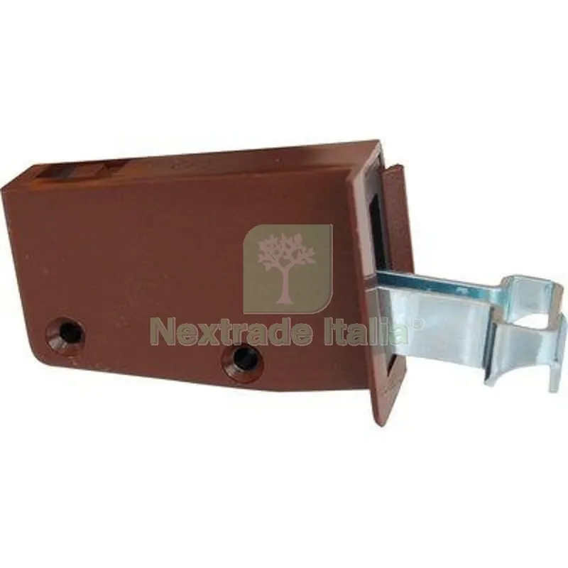 10CF Attaccaglia Pensili Nylon Registrabile DX+SX Marrone CF=PZ 2 Colore Marrone — Ferramenta per legno e mobili — rif. FERX.VIR4385433