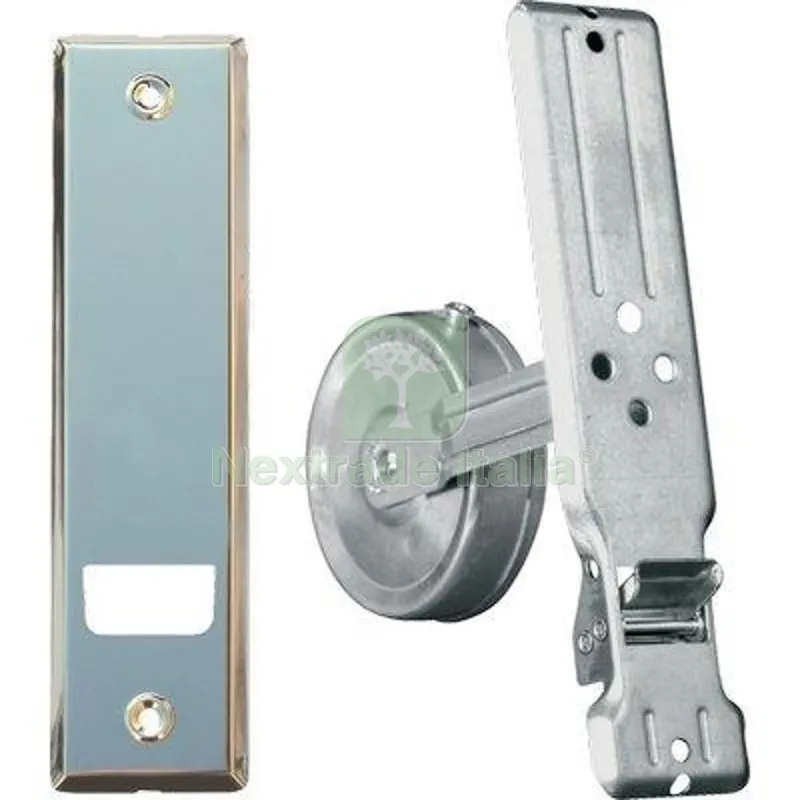 5PZ AVVOLGITORE INCASSO + PLACCA INOX ZINCATO I.MM 185 MT 6 — Interruttori e prese — rif. FERX.VIR4386002