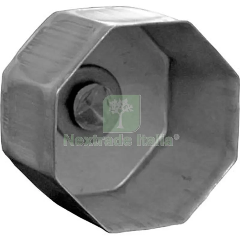 10PZ CALOTTA LISCIA X RULLO AVVOLGIBILI ESTERNA ZINCATA MM 60X40 — Tubi e raccordi — rif. FERX.VIR4386029