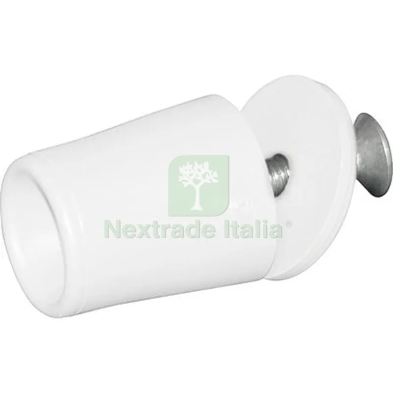 100PZ Tappo Arresto x Avvolgibili Conico MM 40 Bianco Colore Bianco — Ferramenta per legno e mobili — rif. FERX.VIR4386059 100PZ Tappo Arresto x Avvolgibili Conico MM 40 Bianco Colore Bianco — Ferramenta per legno e mobili — rif. FERX.VIR4386059