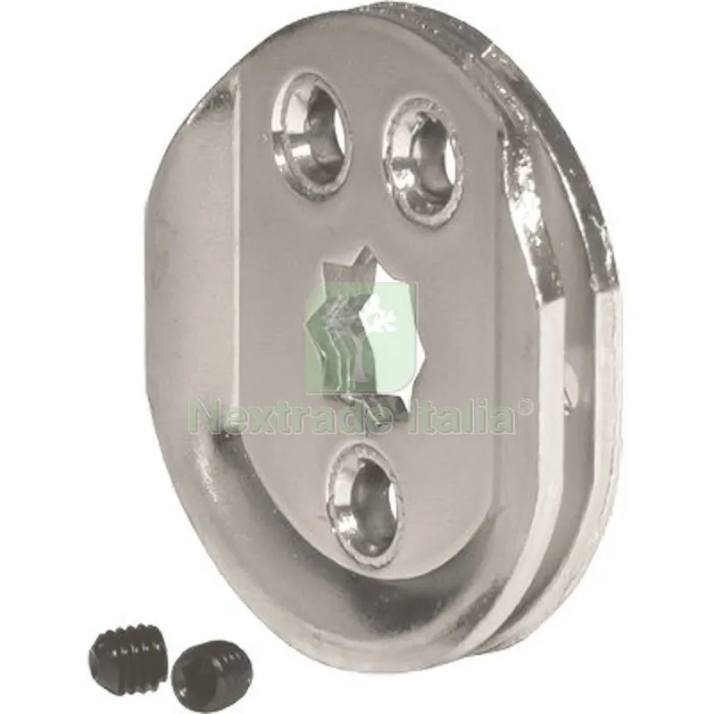 5PZ Testina Motore x Rullo Avvolgibili Zincato MM 47 — Ferramenta per legno e mobili — rif. FERX.VIR4386079