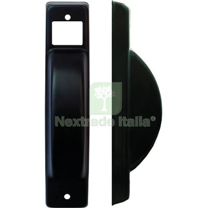 5PZ Placca Avvolgitore a Semincasso Alluminio Verniciata Nera MM 40X195 Fin Nera — Interruttori e prese — rif. FERX.VIR4386136