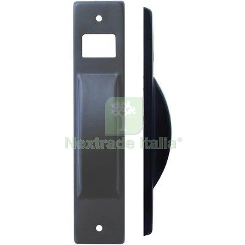 5PZ Placca Avvolgitore a Semincasso Acciaio Verniciata Nera MM 40X195 Fin Nera — Interruttori e prese — rif. FERX.VIR4386139 5PZ Placca Avvolgitore a Semincasso Acciaio Verniciata Nera MM 40X195 Fin Nera — Interruttori e prese — rif. FERX.VIR4386139