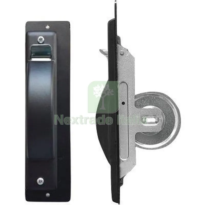 AVVOLGITORE A SEMINCASSO SYNTESI ZINCATO PLACCA NERA MT 5,5 I.MM 210 DX/SX — Interruttori e prese — rif. FERX.VIR4386143